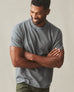 Men's Premium Slub Crew Tee - Lava Smoke